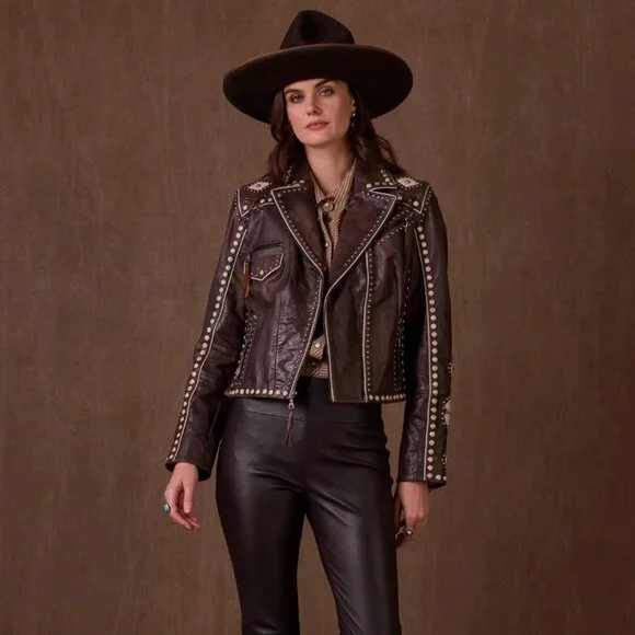 Double D Ranch Behren's Biker Jacket - Picture 5 of 6